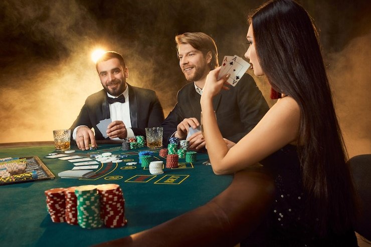 Studio kasino langsung Hood vs Wolf dengan dealer profesional